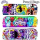 Smilings Critters Pencil Case Horror Cartoon Anime Catnap Durable Cylindrical Stationery Bag