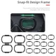 Goggles Diopter Lens Set Corrective Lenses for Near Sighted Users for DJI Goggles V2