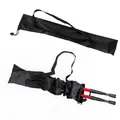 Black Waterproof Storage Bag Hiking Travel Walking Sticks Holder Trekking Pole Oxford Portable