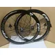 700C 30/40/50mm 6061 aluminum alloy clincher rims V brake disc brake road wheel thru axle center