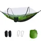 Camping Hammock with Mosquito Net Lightweight Hanging Hammocks Tree Straps Swing Hammock Bed for