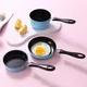Mini Pan Omelet Maker Home Kitchen Fried Egg Pan Cooking Non-Stick Pan With Non-Slip Handle Outdoor