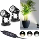 LED Spot Light Indoor Accent Lighting Dimmable LED Uplight Spotlight Lamp for Potted Plant Home &