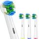 4pcs Replacement Brush Heads for Oral b Braun Floss Action Pro 7000 Pro 1000 Pro 3000 Pro 5000