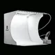 Profession Mini Folding Lightbox Photography Photo Studio Softbox 2 LED Light Soft Box Photo