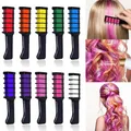 1pc Hair Color Chalk Temporary Color Wax For Hair Cover Fashion Design Crayons White Hair Dye