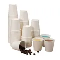 50/100/200PCS Disposable Mini Paper Cup Snack Beverage Coffee Mouthwash Cup Family Gatherings