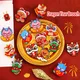 Creative Dragon Year Brooch Chinese Style Cartoon Cute Dragon Brooch Acrylic Blessing Badge Lapel