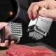 Stainless Steel Steak Tenderizer Kitchen Gadgets Household Kitchen Tools Double-sided Meat Loosener