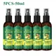 3/5pcs 50ml Biotin Fast Ginger Hair Growth Spray Oil Hair Regrowth Serum Hair Thinning Treatment