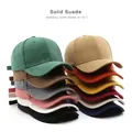 Casual Baseball Cap for Women and Men Fashion Suede Hat Autumn Outdoor Street Sun Caps Snapback Hip