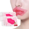 5/10Pcs Lip Mask Hydrating Repair Remove Lines Blemishes Lighten Lip Line Collagen Gel Mask Lip