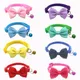 Pet Collars New Pet Bow Bell Collars Cute Cat Collars Pet Supplies Multicolor Adjustable Pet