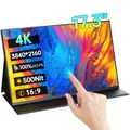 17.3 Inch 4K 3840*2160P Touchscreen Portable Monitor 100%DCI-P3 HDR FreeSync 1MS IPS Screen Game