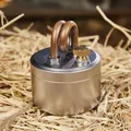 Portable Mini Camp Alcohol Stove - Solid Shell Powerful Safe Spirit Burner Strong Fire Burning for