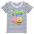 New Potdemiel SpongeBob Summer Children's Short Sleeve T-shirt Cartoon Kids Cool Tops Fashion Casual