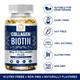 BBEEAAUU Collagen Biotin Capsule Biotin for Hair Growth Hair Nail and Skin Health Baldheaded Dry
