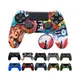 Anti-Slip Soft Silicone Gel Rubber Skin Cover For SONY Playstation 4 PS4 Controller Protective Case