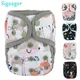 [Sigzagor]1 Newborn Baby Cloth Diaper Cover Premature Nappy Adjustable Waterproof PUL Double Gusset
