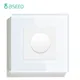 BSEED Mechanical Dimmer Switch Led Dimmable Wall Light Switches EU Standard Lamp Switch Brightness