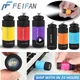 1PC Mini Keychain Pocket Torch USB Rechargeable LED Light Outdoor Flashlight Lamp Waterproof