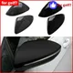 Rear View Mirror Cover Side Wing Rear View Mirror Cover Gloss Black Cover for Volkswagen VW Golf 7