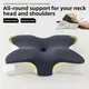 Butterfly Shape Pillow Neck protection Slow Rebound Memory Foam Pillow Health Care Cervical