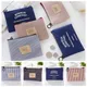 Canvas Stripe Coin Bag Purse Women Coin Money Card Holder Simple Fashion Wallet Case Zipper Key