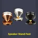 Hifi Speaker Spikes Stand Feet Pad Audio Foot Cone Floor Nail Aluminum Alloy For CD Cabinet