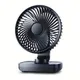 Portable Battery Fan Rechargeable Desktop Fan 4 Speeds 90° Rotation Long Working Time Portable