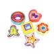 Leeseph Cookie and Biscuit Cutter Set Fondant& Sandwich Cutters in Various Sizes. Round Heart