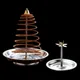 Backflow Steel Incense Burner Holder Plate Sandalwood Coils Aroma Cones Smoker