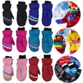 New Children Kids Winter Snow Warm Gloves Boy Girls Ski Snowboard Windproof Waterproof Thicken Keep