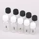 5/10/15/20/30ml Plastic Refillable Empty Nail Polish Bottles Leakproof Storage Jars Liquid Bottle