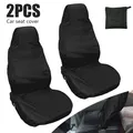 2Pcs Car Seat Cover Universal Car Seat Protectors Waterproof Car Front Seat Covers Heavy Duty