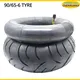 90/65-6 Vacuum Tire for Electric Scooter Balancing Car Parts Thickening Tubeless 10x4.00-6 Universal