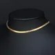 Punk Fashion Flat Snake Chain Choker Necklaces Female Gold Color Stainless Steel Neck Chains For