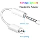 Compatible For Iphone Audio Cable Adapter 3.5mm Headphone System Adapter Cable Compatible For