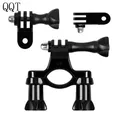 QQT for gopro Hero12 11 10 9 8 7 6 5Three-way bicycle bike handlebar handlebar mount mounting