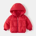 Girls Lightweight Down Coat Children Warm Jackets Kids Hooded Casual Outerwear New 2-6Y Boys Winter