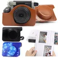 Applicabile a Fujifilm Instax Wide 300/200/210 accessori per fotocamere borsa in pelle PU custodia