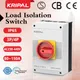 Waterproof Electrical Control 150A Isolator Switch 100A Changeover Switch AC Switches 0-1-2