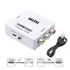 HDMI-compatible to RCA Converter AV/CVBS L/R Audio Video Set Top Box Up Scaler 1080P MINI HD2AV