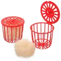 2 Pcs Bird Cage Bird's Nest Toy Nests for Cages Basket Canary Bedding Pigeon Bowl