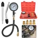 Gasoline Engine Compression Meter Pressure Gauge Auto Tools Automotive Cylinder Tester Kit with M10