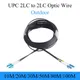 UPC 2 LC to 2 LC Fiber Optic Wire Single-mode 2-core Outdoor Extension Optical Cable Convert Patch
