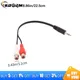 Universal RCA Cable 3.5mm Jack Stereo Audio Cable To 2RCA Socket Female To Male To Headphone 3.5mm