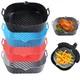Silicone Liner Non-stick Food-grade Reusable Pot Baking Tray Air Fryer Baking Tray Mold Basket Liner