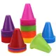 8cm Plastic Skate Marker Cones Roller Football Soccer Training Equipment Marking Cup Roller Skating