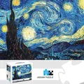 1000 Pieces The Starry Night Jigsaw Puzzle Home Decor Adults Puzzle Games Family Fun Floor Puzzles